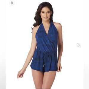 MAGICSUIT JEAN BIANCA SWIMSUIT ROMPER womens 8